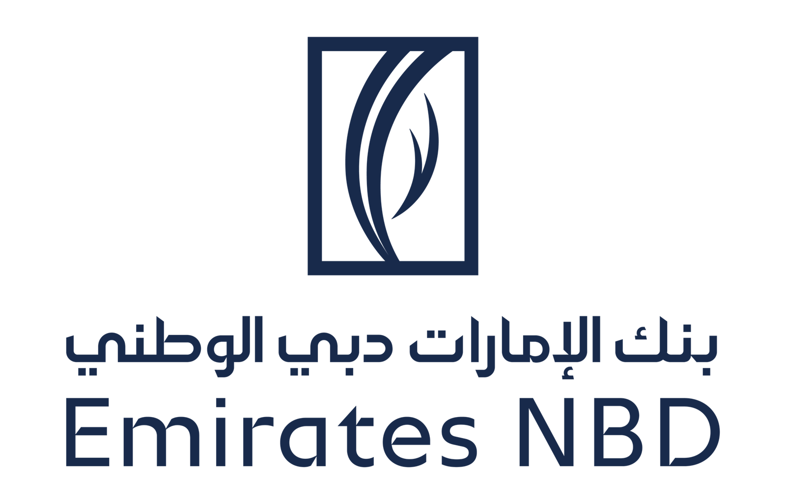 Emirates NBD logo - Color